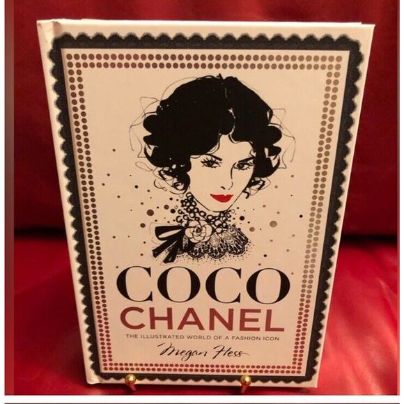 Coco Chanel The Illustrated World of a Fashion Icon Hardcover by Megan Hess NEW - Picture 1 of 5
